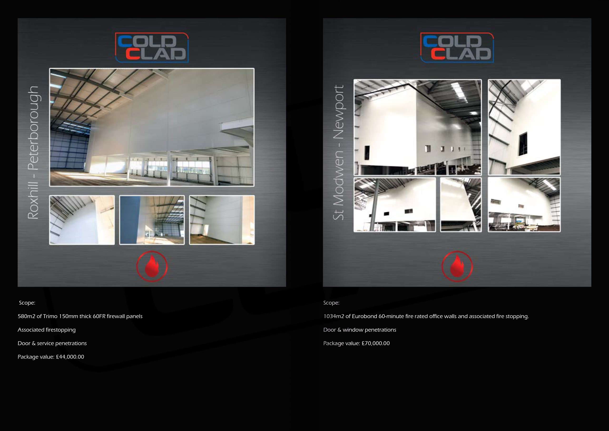 Cold Clad - Firewall Project Examples